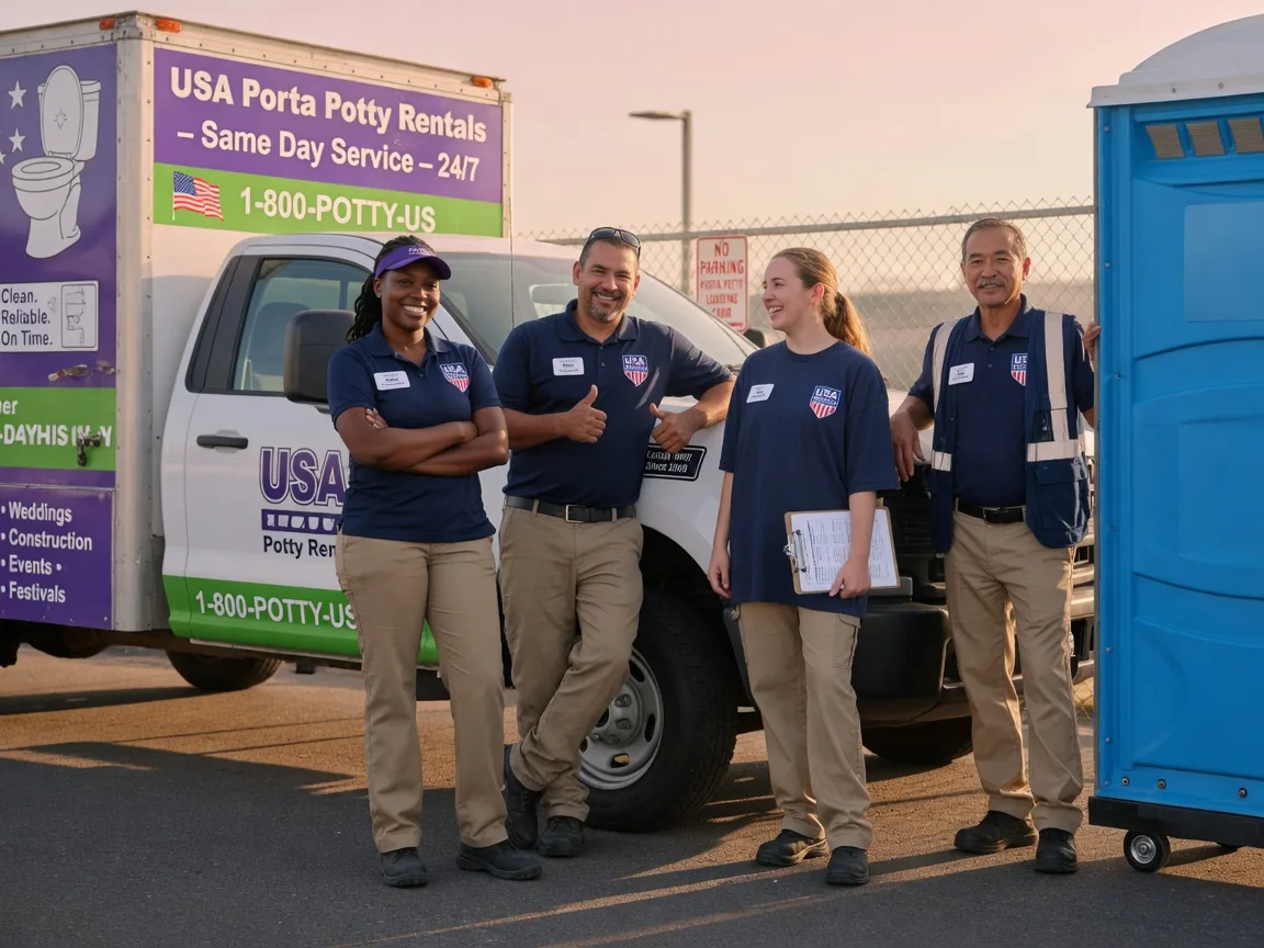 Porta Potty Rental company in Redcrest, CA